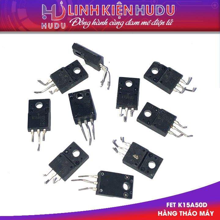 FET K15A50D hàng tháo máy