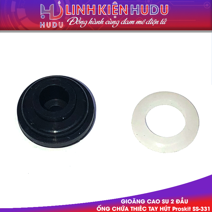 Gioăng cao su 2 đầu ống chứa thiếc Proskit SS-331