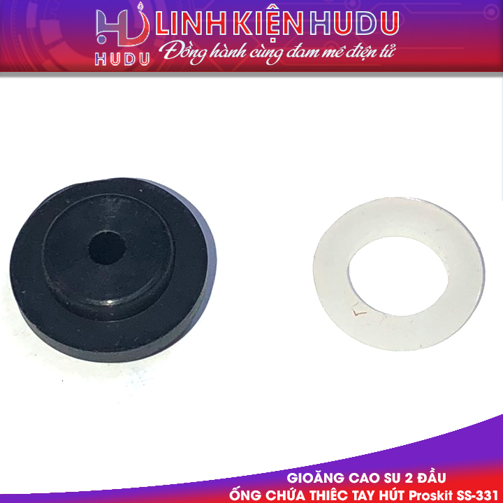 Gioăng cao su 2 đầu ống chứa thiếc Proskit SS-331