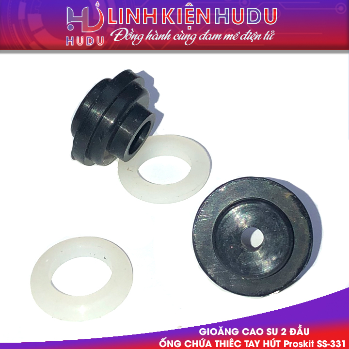 Gioăng cao su 2 đầu ống chứa thiếc Proskit SS-331