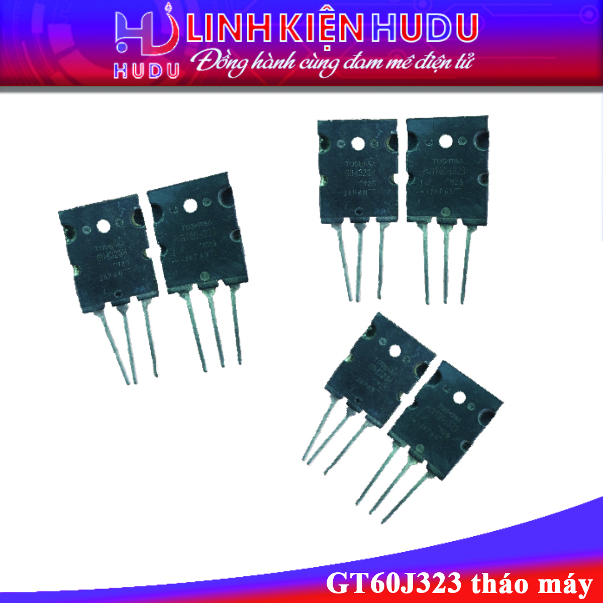 TOSHIBA GT60J323 60J323 600V 60A TO-3P THÁO MÁY