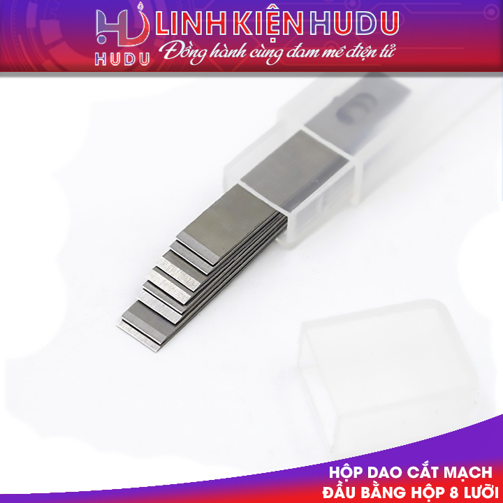 Hộp 8 lưỡi dao cắt mạch đầu bằng