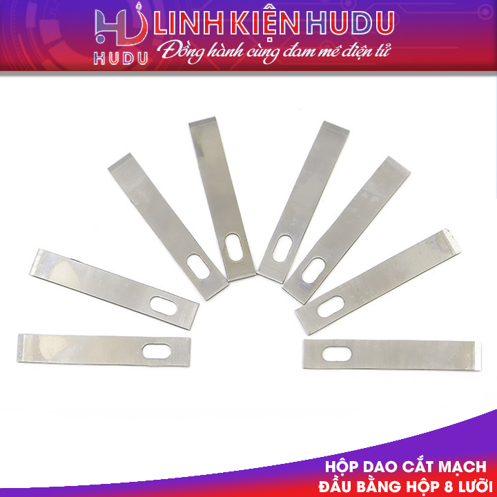Hộp 8 lưỡi dao cắt mạch đầu bằng