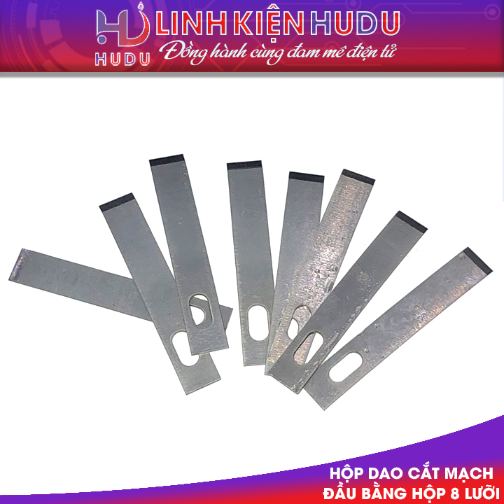 Hộp 8 lưỡi dao cắt mạch đầu bằng