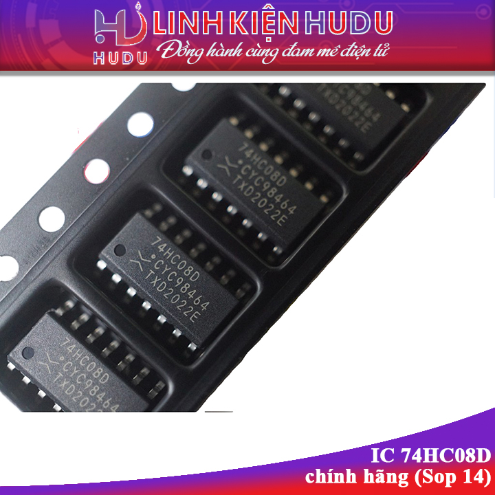 IC 74HC08D chính hãng (Sop 14)