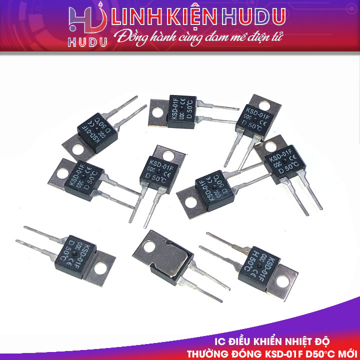 IC điều khiển nhiệt độ thường đóng KSD-01F D50°C mới