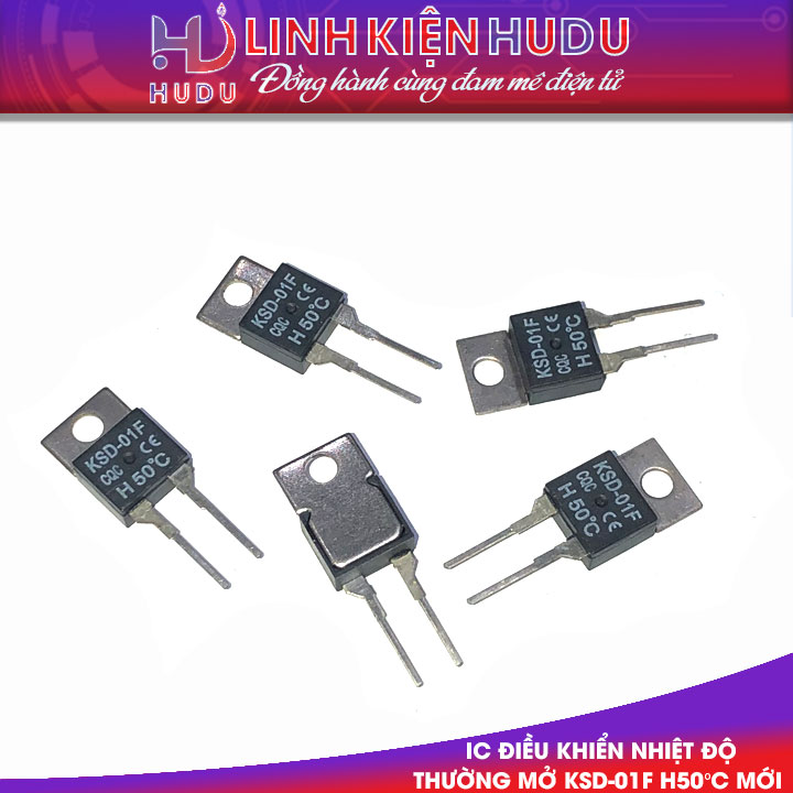 IC điều khiển nhiệt độ thường mở KSD-01F H50°C mới