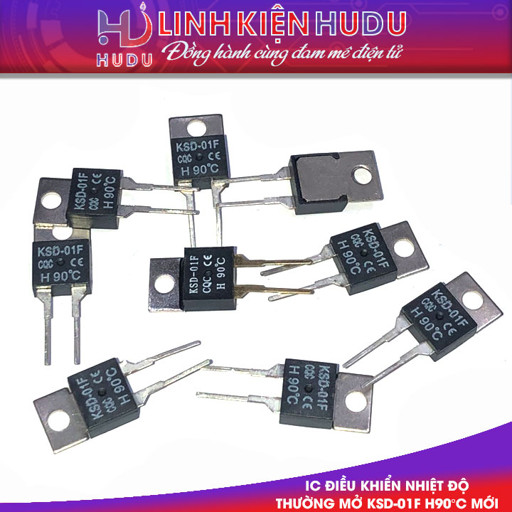 IC điều khiển nhiệt độ thường mở KSD-01F H90°C mới