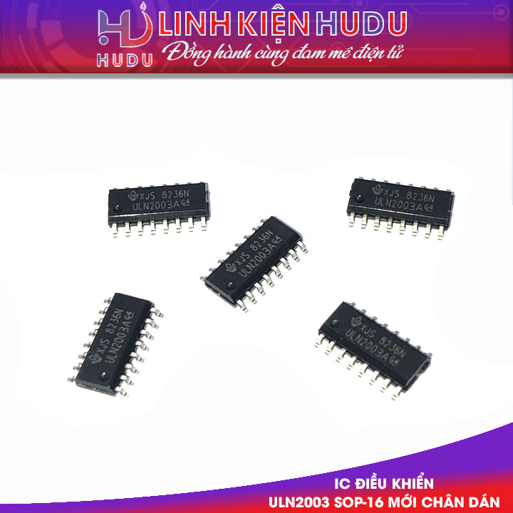 ULN2003 SOP-16 mới chân dán