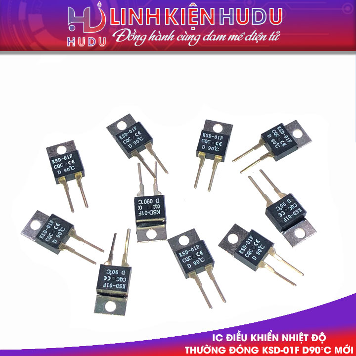 IC điều khiển nhiệt độ thường đóng KSD-01F D90°C mới