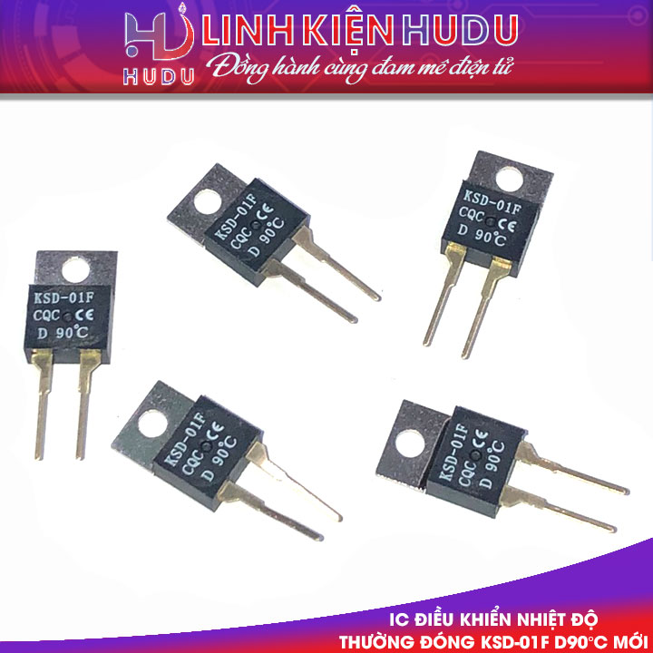 IC điều khiển nhiệt độ thường đóng KSD-01F D90°C mới