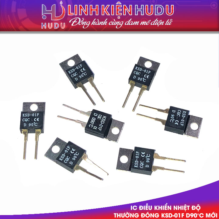 IC điều khiển nhiệt độ thường đóng KSD-01F D90°C mới