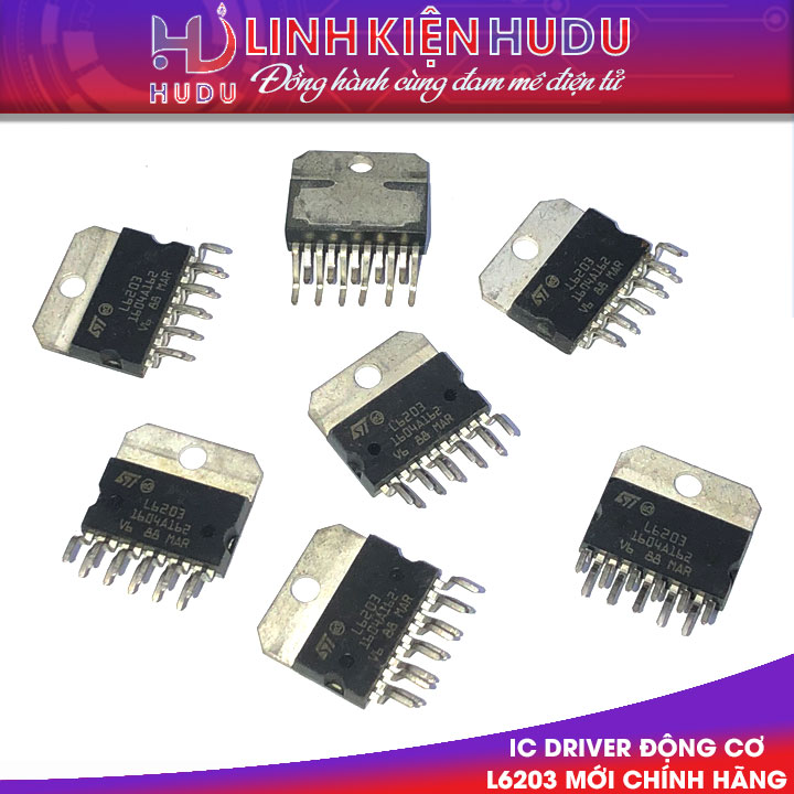 IC Driver động cơ L6203 mới chính hãng