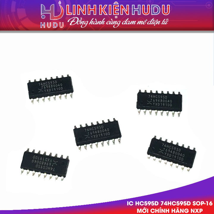IC HC595D 74HC595D SOP-16 mới chính hãng NXP