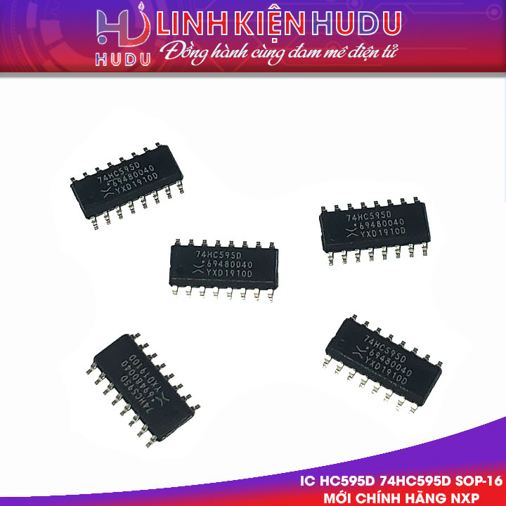IC HC595D 74HC595D SOP-16 mới chính hãng NXP