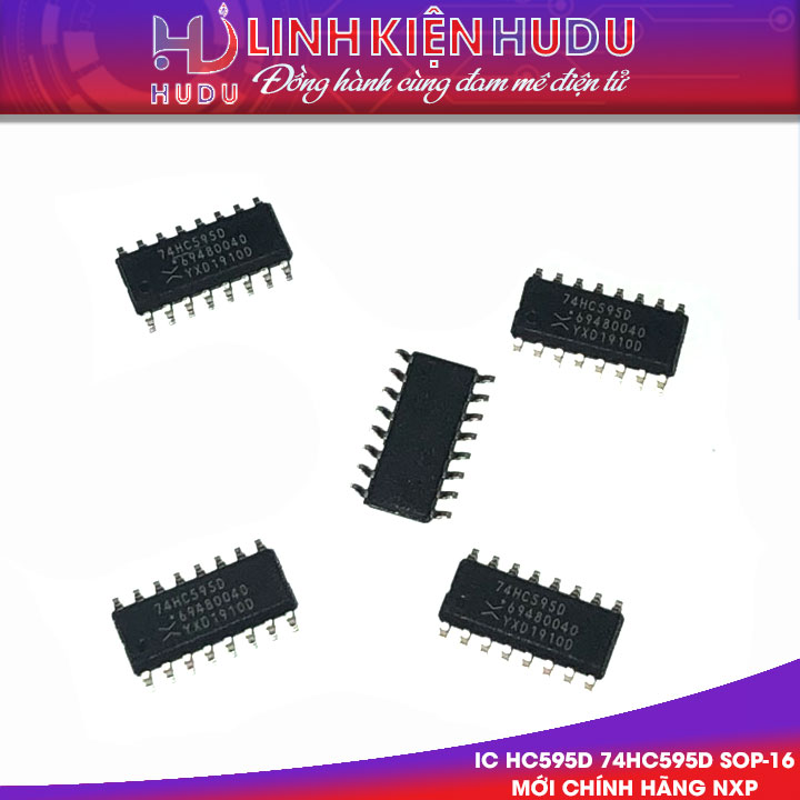 IC HC595D 74HC595D SOP-16 mới chính hãng NXP