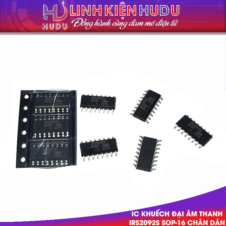 IC khuếch đại âm thanh IRS2092S chân dán