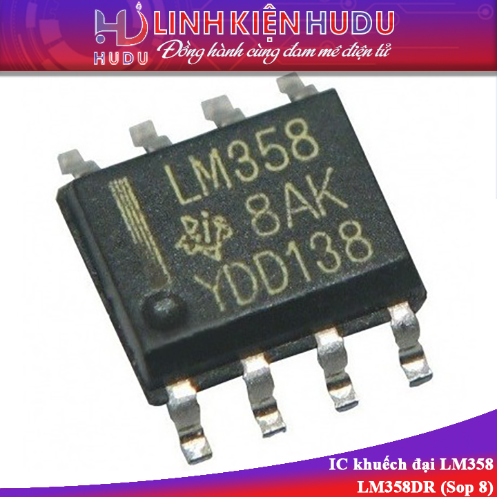 IC khuếch đại LM358 LM358DR (Sop 8)