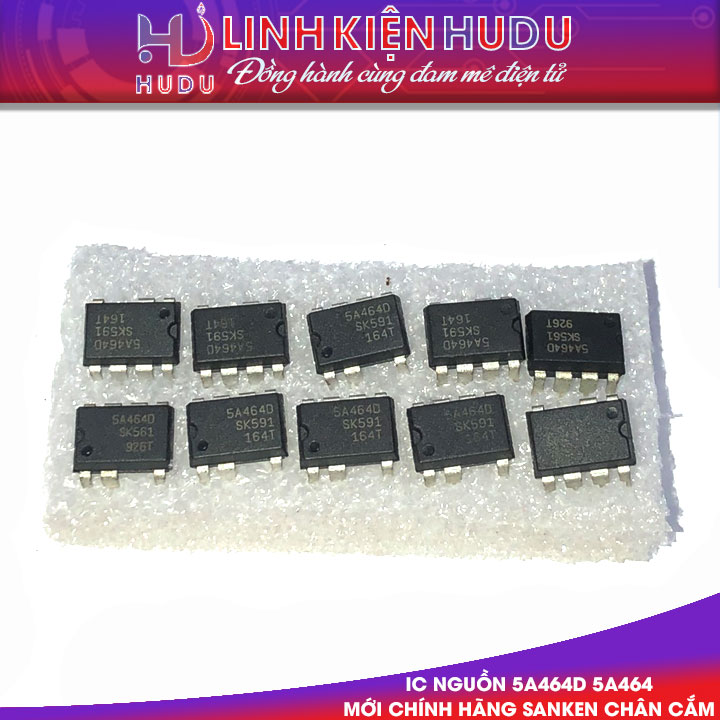IC nguồn 5A464D 5A464 mới chính hãng Sanken [chân cắm]