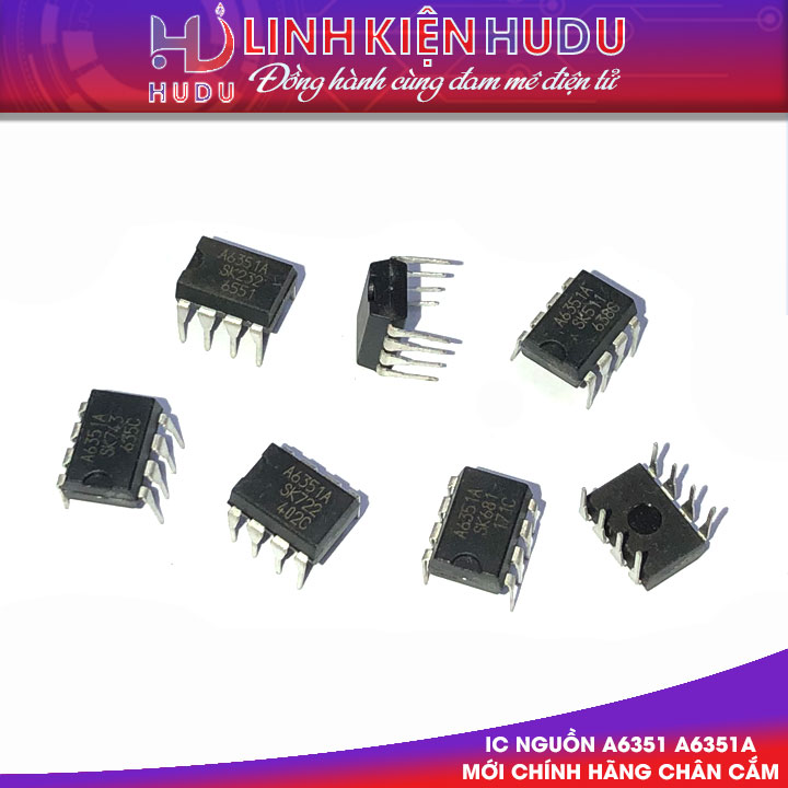IC nguồn A6351 A6351A mới chính hãng [chân cắm]