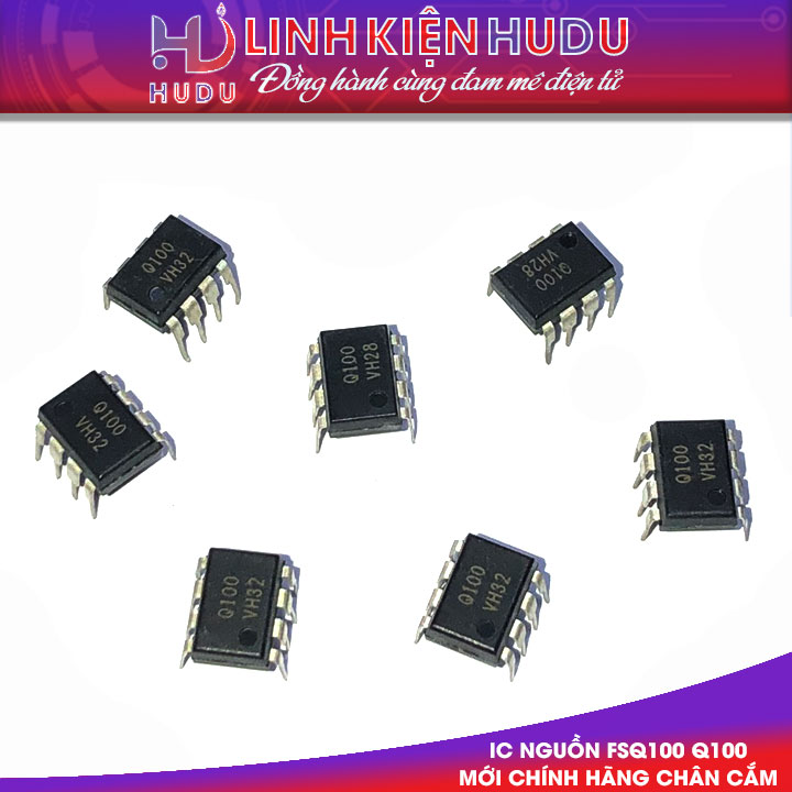 IC nguồn FSQ100 Q100 mới chính hãng [chân cắm]