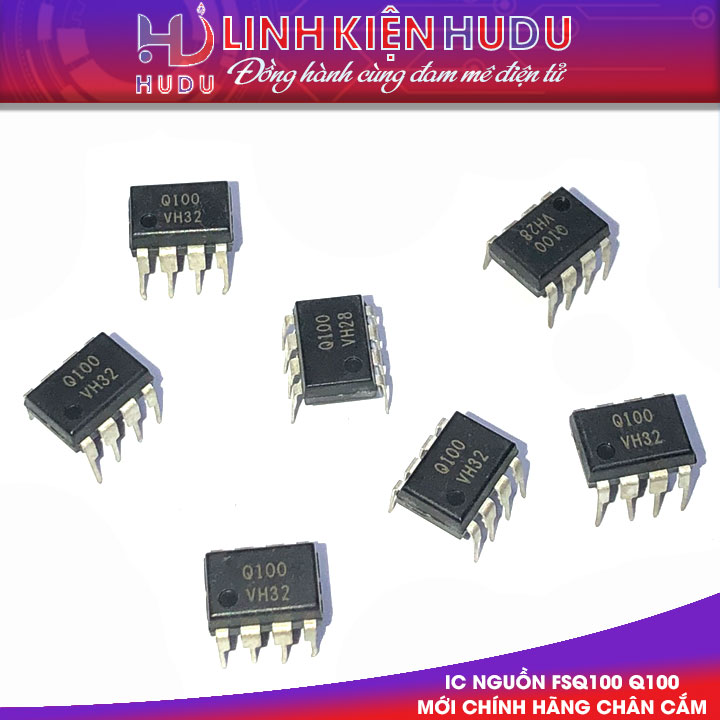 IC nguồn FSQ100 Q100 mới chính hãng [chân cắm]