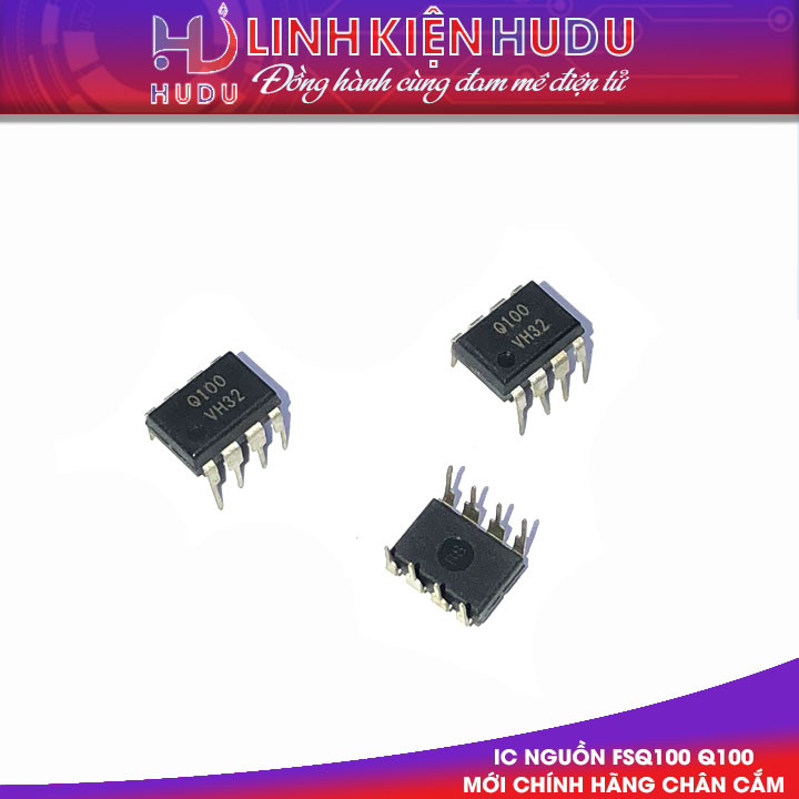 IC nguồn FSQ100 Q100 mới chính hãng [chân cắm]