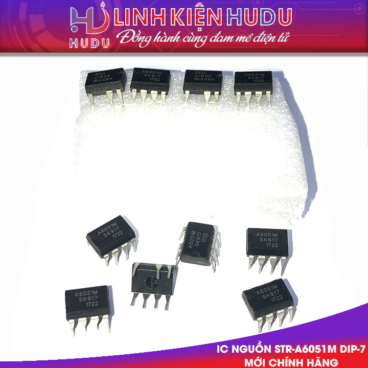 IC nguồn STR-A6051M DIP-7 mới chính hãng