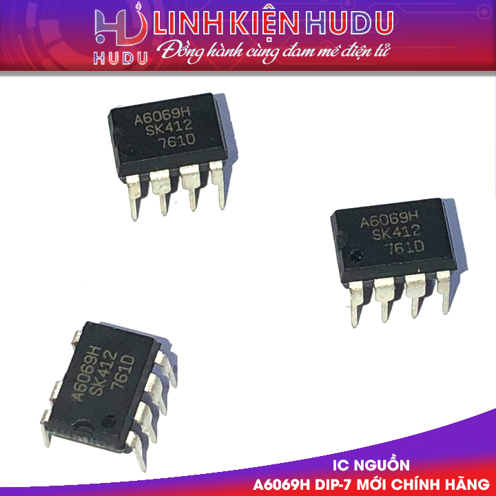IC nguồn STR-A6069H STRA6069H A6069H A6069 6069  DIP-7 mới chính hãng Sanken 100%