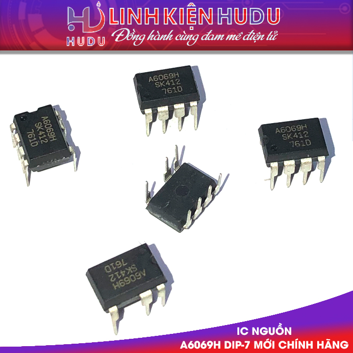 IC nguồn STR-A6069H STRA6069H A6069H A6069 6069  DIP-7 mới chính hãng Sanken 100%