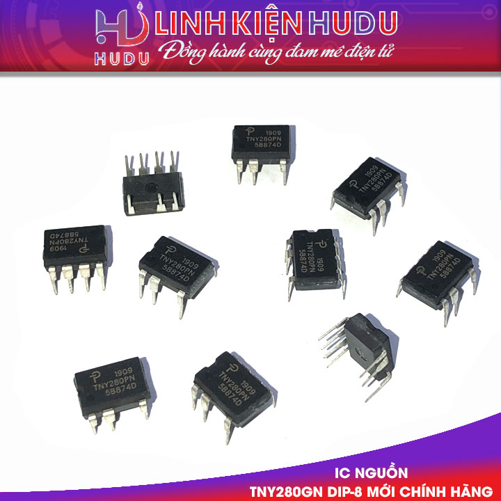 IC Nguồn TNY280GN Dip-8 mới chính hãng