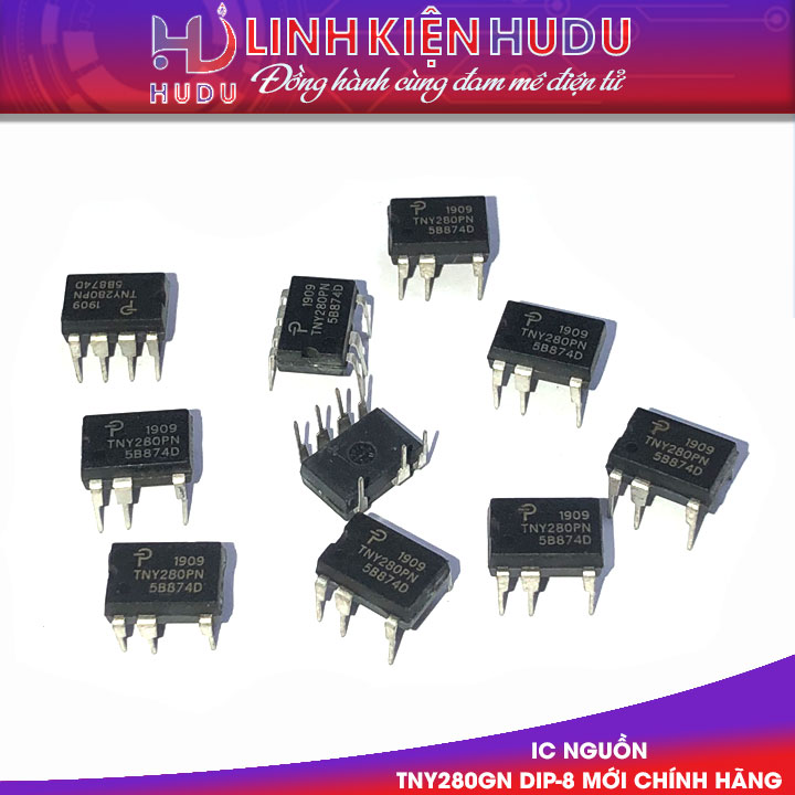 IC Nguồn TNY280GN Dip-8 mới chính hãng