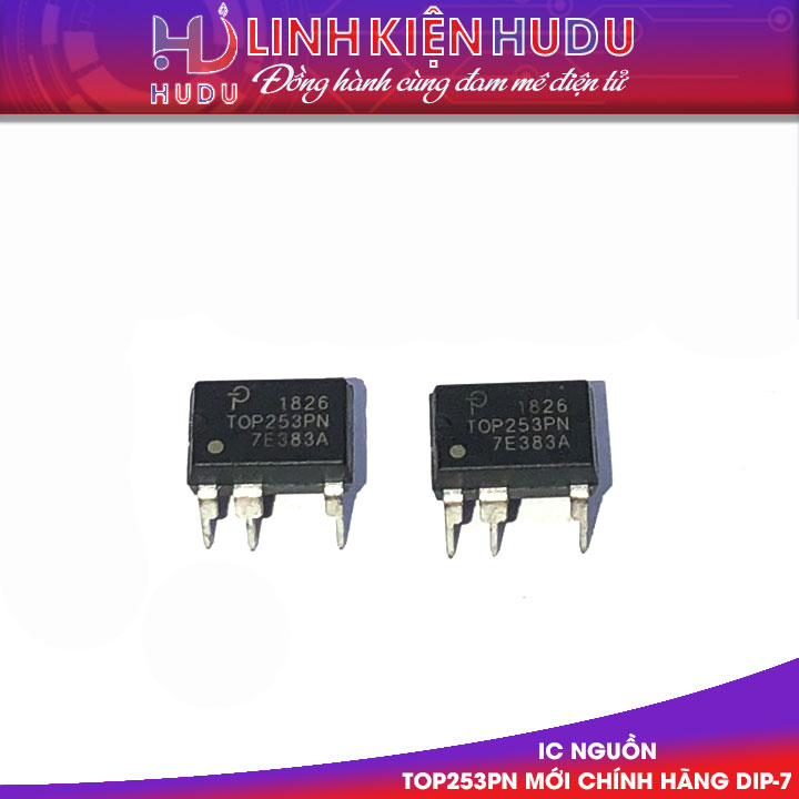 IC nguồn TOP253PN mới chính hãng Dip-7