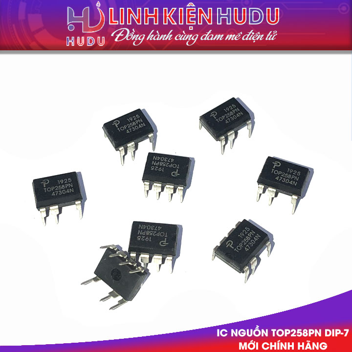 IC NGUỒN TOP258PN TOP258P TOP258 258 DIP-7 MỚI CHÍNH HÃNG