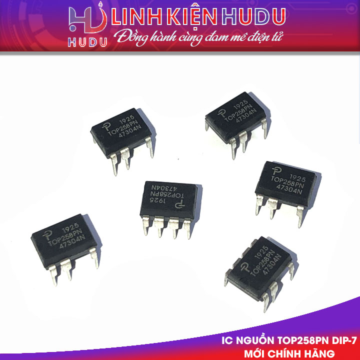 IC NGUỒN TOP258PN TOP258P TOP258 258 DIP-7 MỚI CHÍNH HÃNG