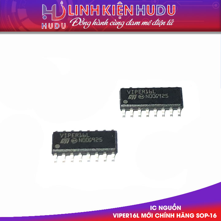 IC NGUỒN VIPER16LD VIPER16L VIPER16 MỚI CHÍNH HÃNG ST SOP-16