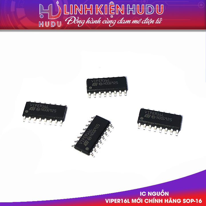 IC NGUỒN VIPER16LD VIPER16L VIPER16 MỚI CHÍNH HÃNG ST SOP-16