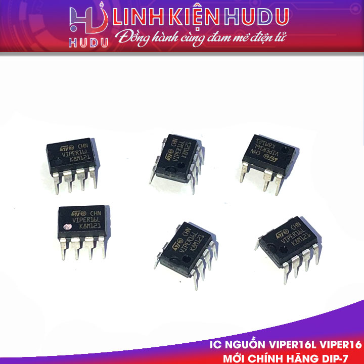 IC nguồn VIPER16L VIPER16 mới chính hãng Dip-7