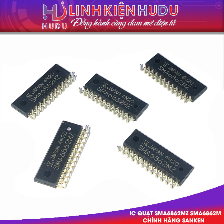 IC QUẠT SMA6862MZ SMA6862M SMA6862 6862 CHÍNH HÃNG SANKEN