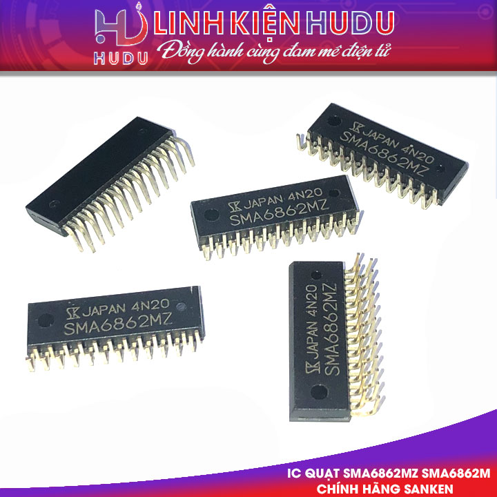 IC QUẠT SMA6862MZ SMA6862M SMA6862 6862 CHÍNH HÃNG SANKEN
