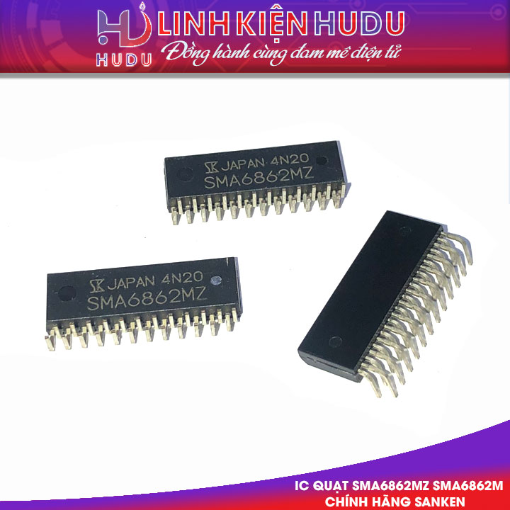 IC QUẠT SMA6862MZ SMA6862M SMA6862 6862 CHÍNH HÃNG SANKEN