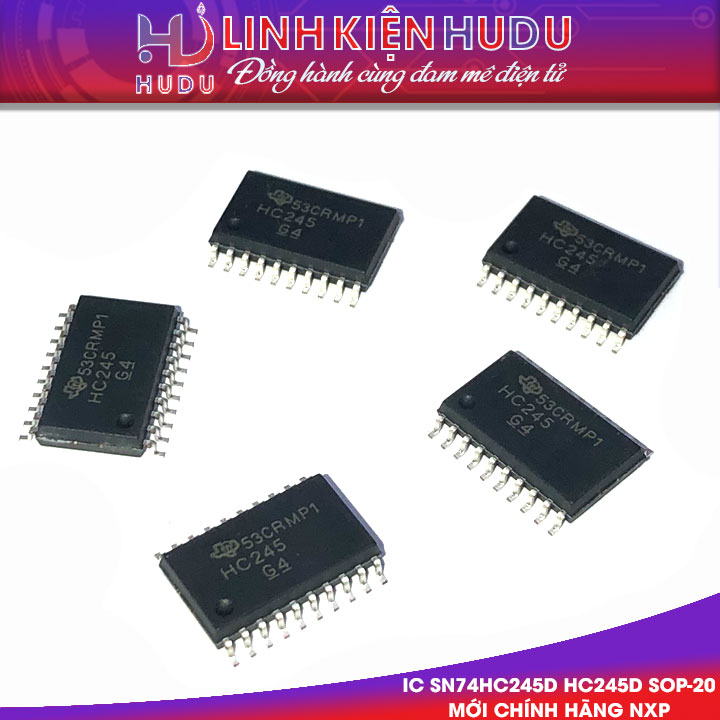 IC SN74HC245D 74HC245D  HC245 74HC245 SOP-20 MỚI CHÍNH HÃNG NXP