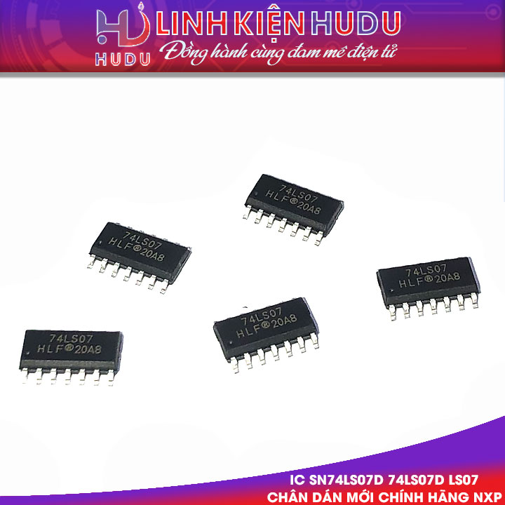IC SN74LS07D 74LS07D LS07 chân dán mới chính hãng NXP