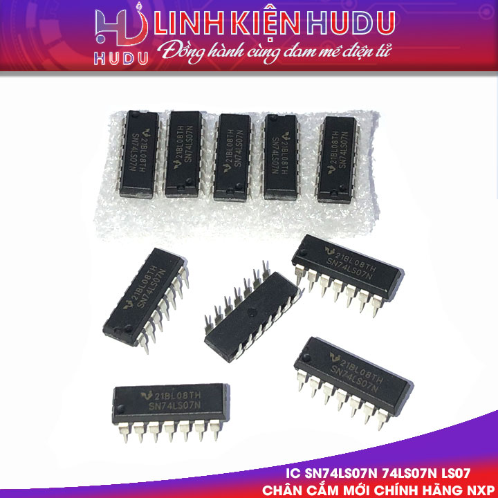 IC SN74LS07N 74LS07N LS07 chân cắm mới chính hãng NXP
