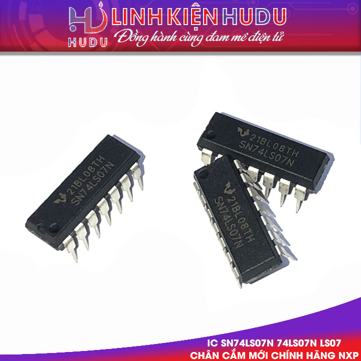 IC SN74LS07N 74LS07N LS07 chân cắm mới chính hãng NXP
