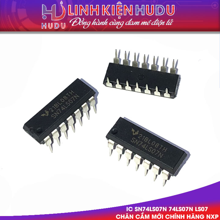 IC SN74LS07N 74LS07N LS07 chân cắm mới chính hãng NXP