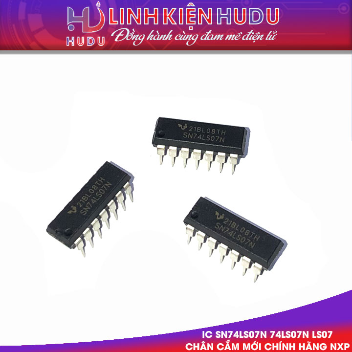 IC SN74LS07N 74LS07N LS07 chân cắm mới chính hãng NXP