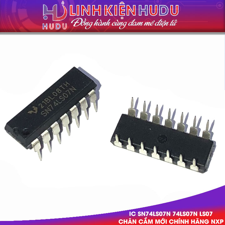 IC SN74LS07N 74LS07N LS07 chân cắm mới chính hãng NXP