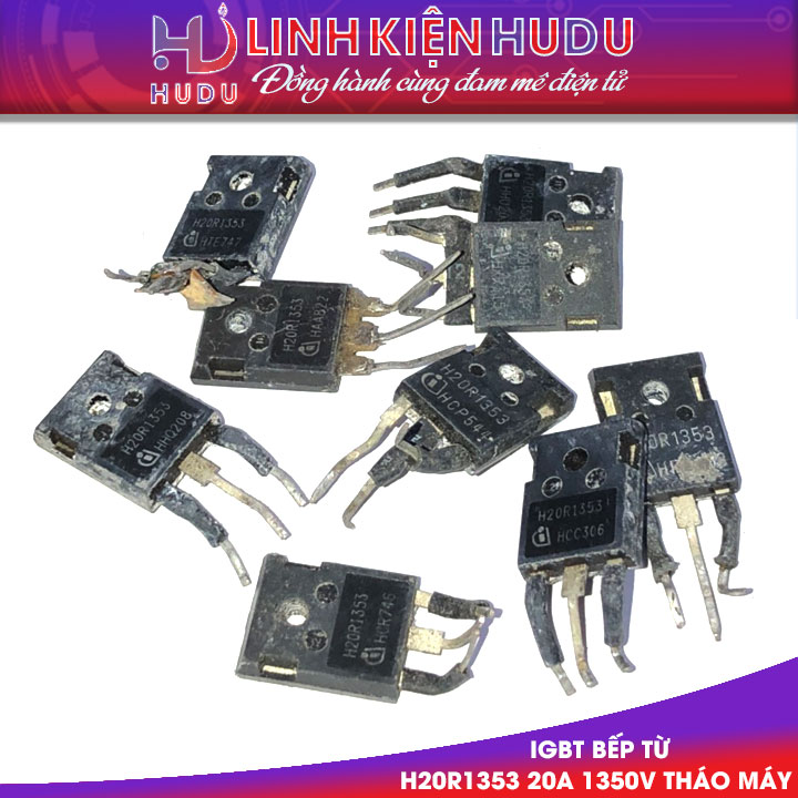 IGBT bếp từ H20R1353 TO-3P 20A 1350V tháo máy