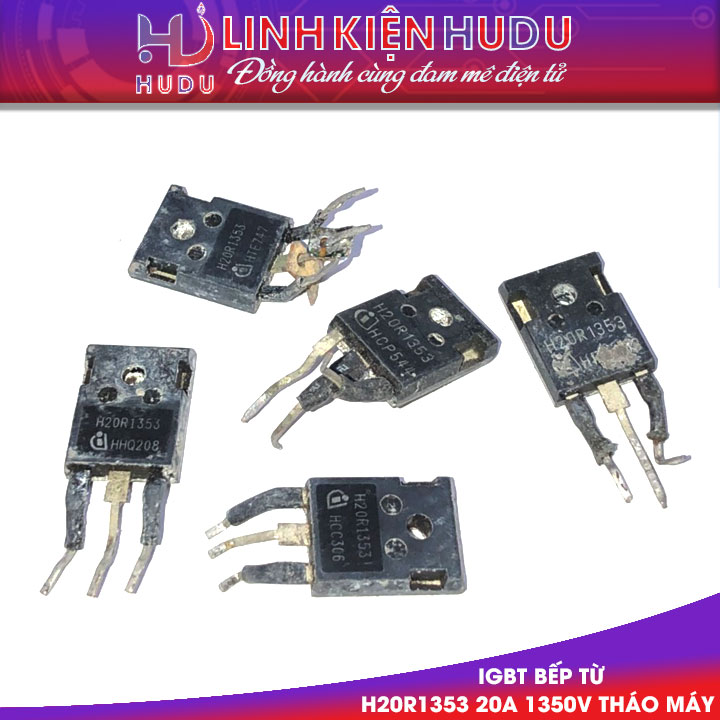 IGBT bếp từ H20R1353 TO-3P 20A 1350V tháo máy
